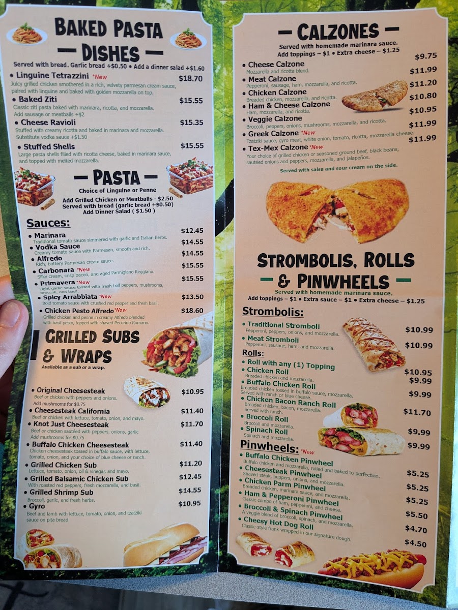 Menu Knot Just Pizza- Ice Cream & Bubble Tea-4