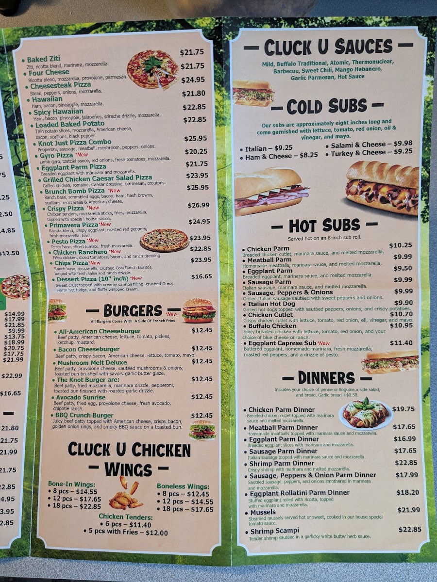 Menu Knot Just Pizza- Ice Cream & Bubble Tea-5