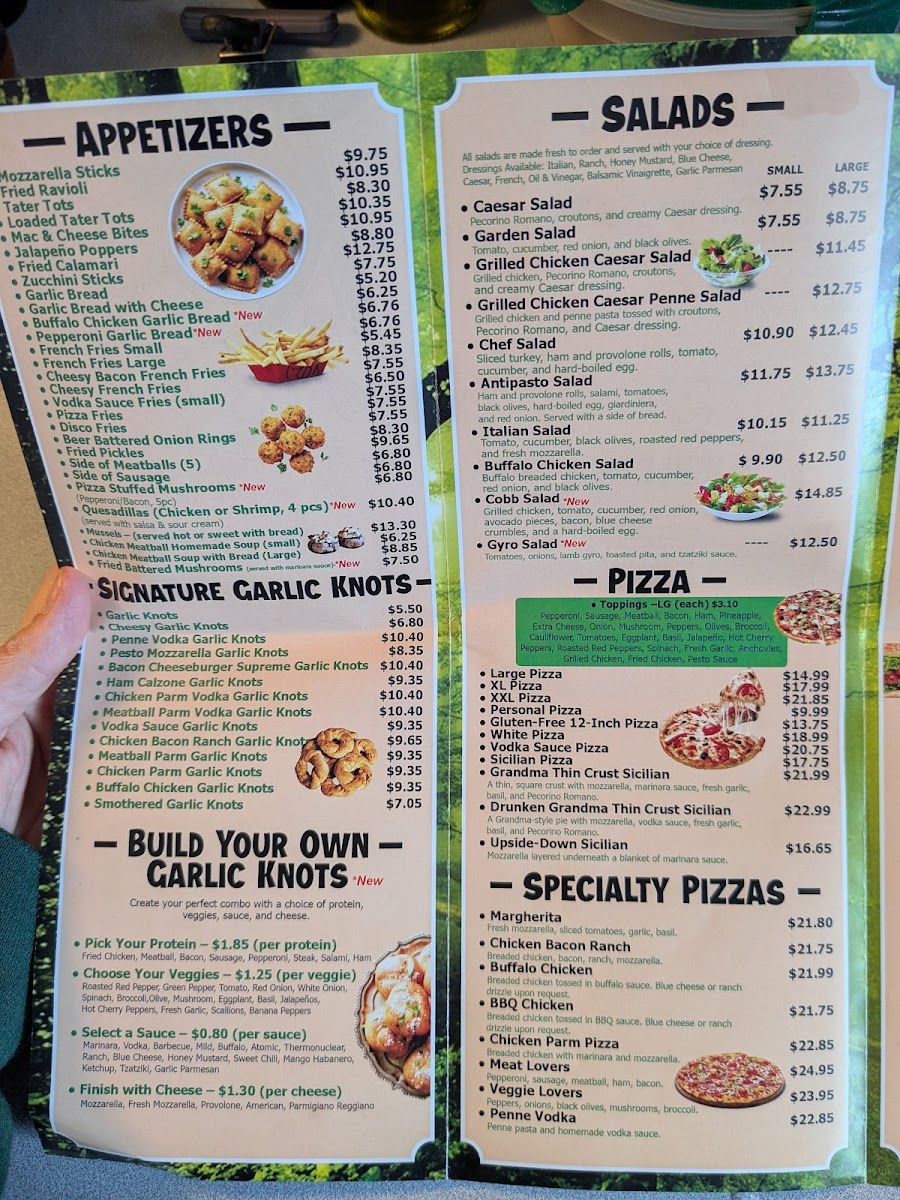 Menu Knot Just Pizza- Ice Cream & Bubble Tea-6